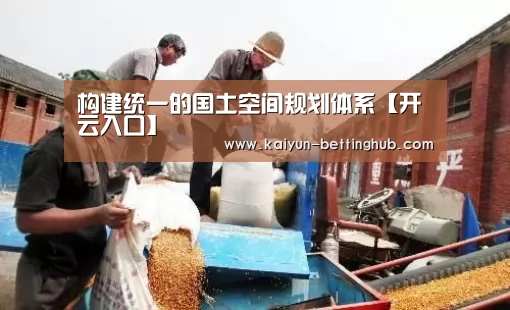 构建统一的国土空间规划体系【开云入口】(图2) 开云赛程