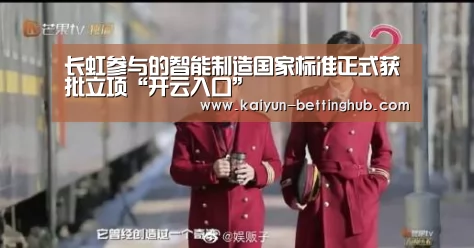 长虹参与的智能制造国家标准正式获批立项“开云入口”(图1) 开云赛事