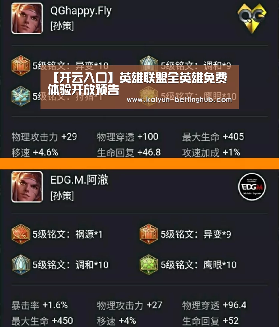 开云赛程